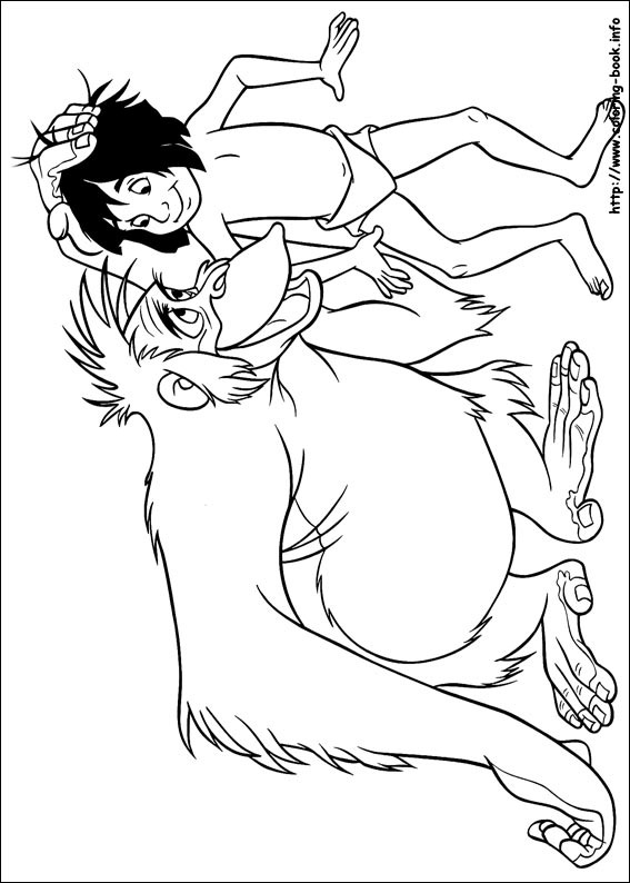 Jungle Book coloring picture